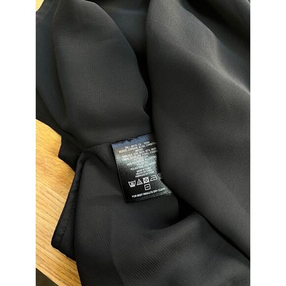 Anthropologie Maeve 100% Silk One Shoulder Ruffle Top Blouse Size 10 - Picture 10 of 11